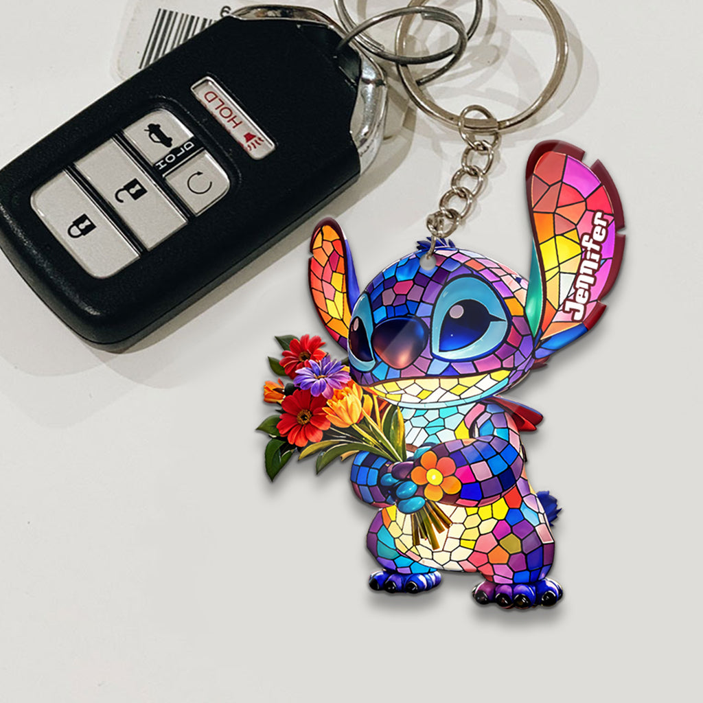 Ohana Means Family - Personalized Ohana Keychain