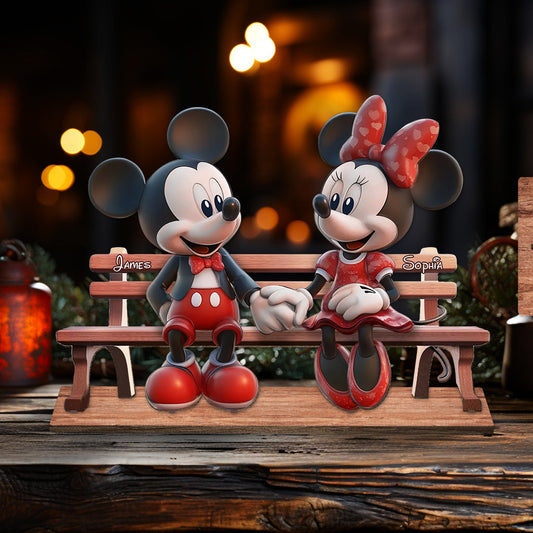 You & Me We Got This - Personalized Mouse 1 Layered Big Freestanding