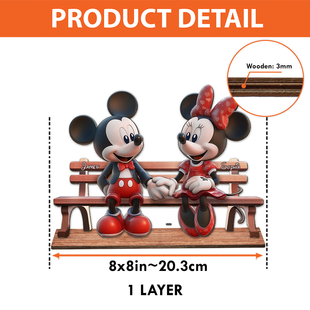 You & Me We Got This - Personalized Mouse 1 Layered Big Freestanding