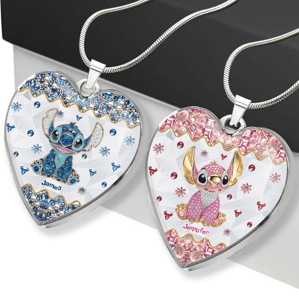 I'm Yours No Returns Or Refunds - Personalized Ohana Heart Pendant Necklace