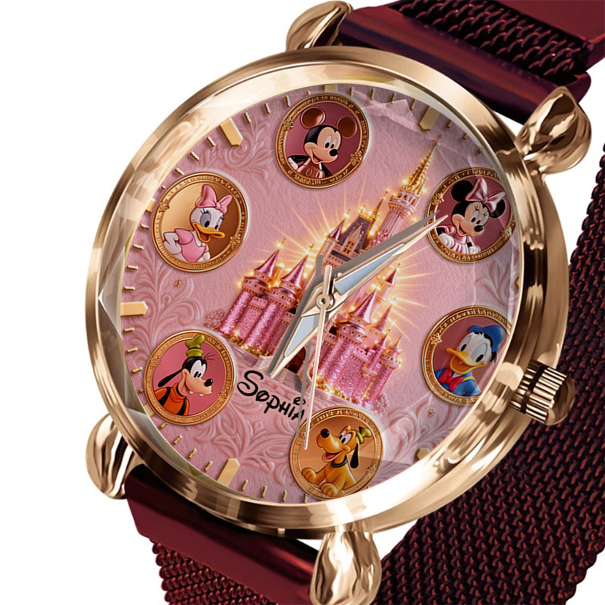 The Magical Castle - Personalized Mouse Women Hand Watch