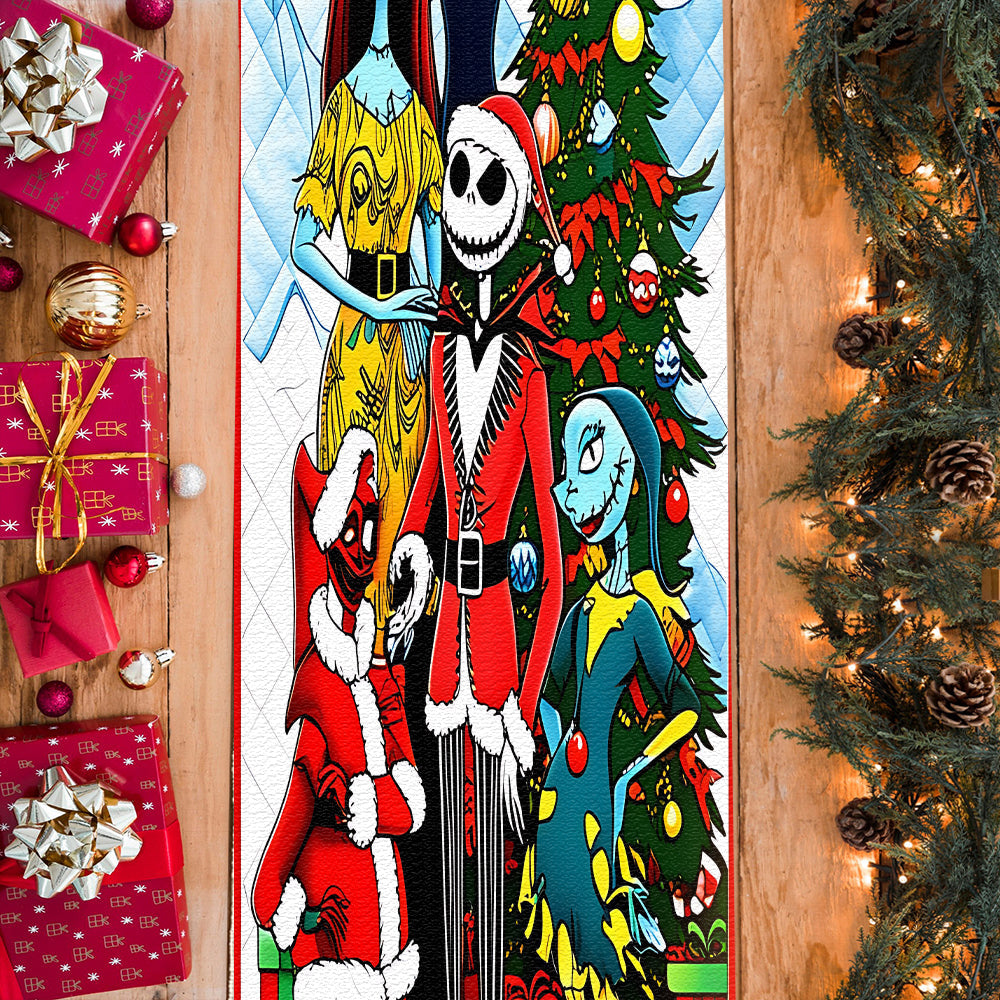 Merry Christmas - Personalized Nightmare Table Runner