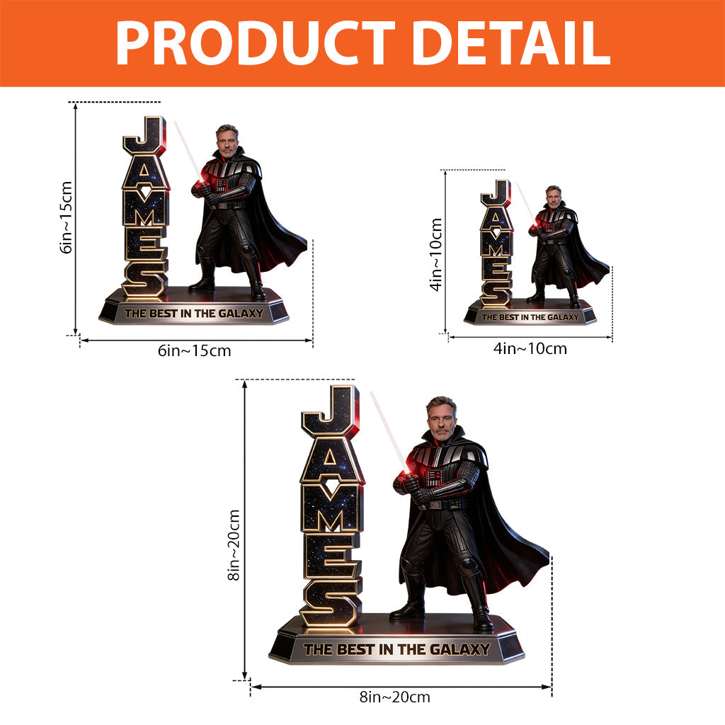 Custom Any Photo The Force - Personalized The Force Custom Shaped Acrylic Plaque