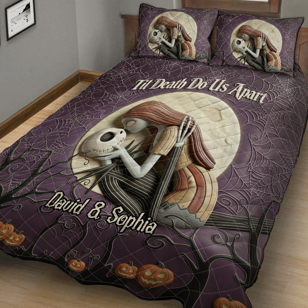 Nightmare Christmas Couple, We Got This - Personalized Nightmare Quilt Set