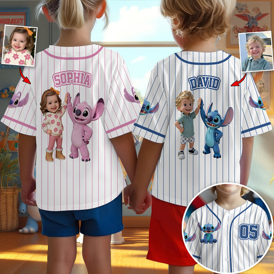 Ohana Vibe - Personalized Ohana Baseball Jersey