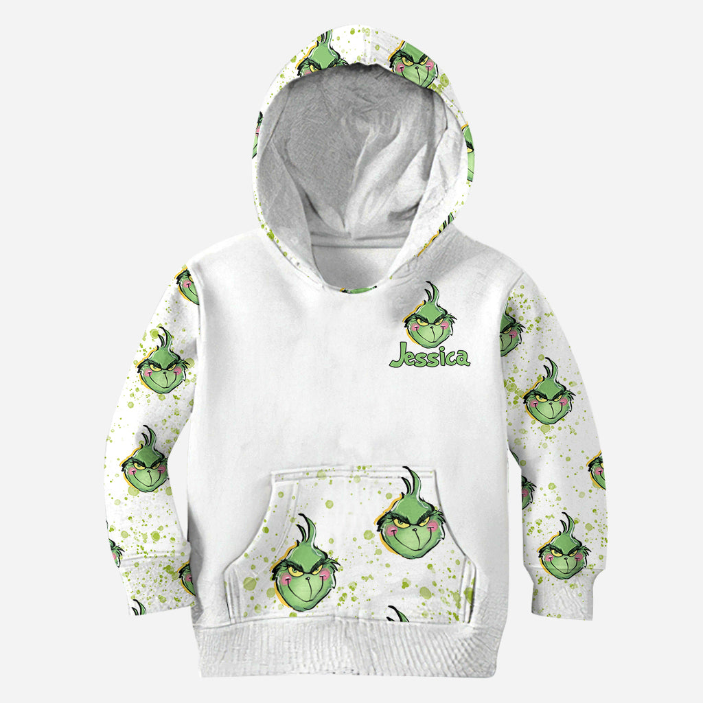 Happy Hallothanksmas - Personalized Stole Christmas Hoodie and Leggings