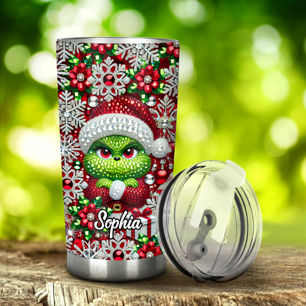 Merry Grinchmas - Personalized Stole Christmas Tumbler
