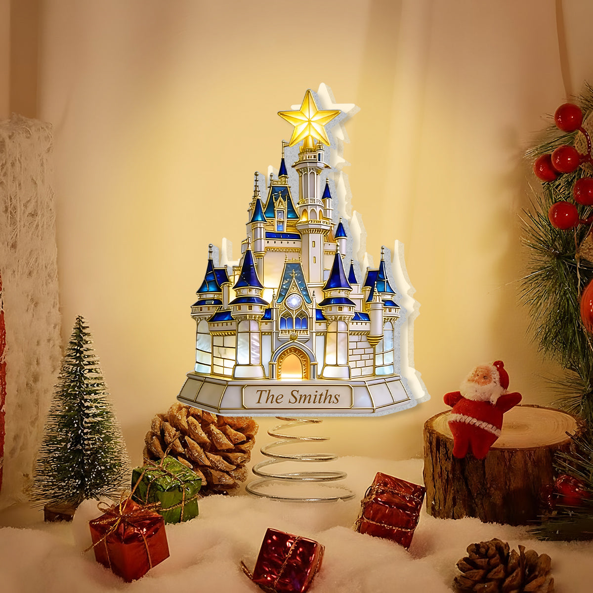 Magic Night - Personalized Dream Trip LED Light Tree Topper