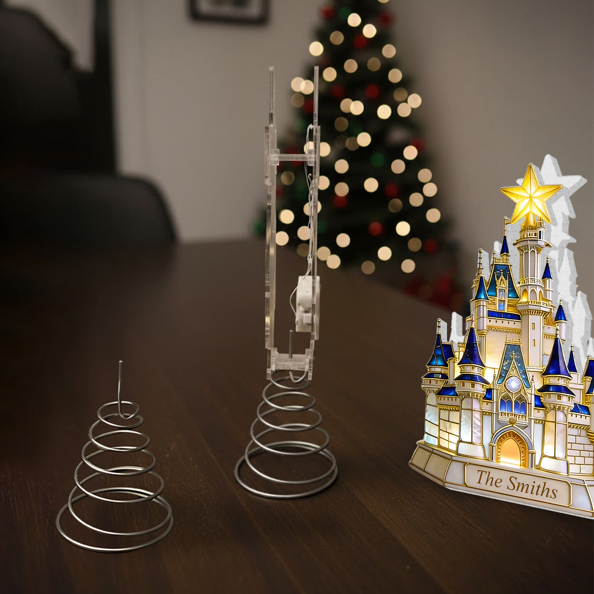 Magic Night - Personalized Dream Trip LED Light Tree Topper
