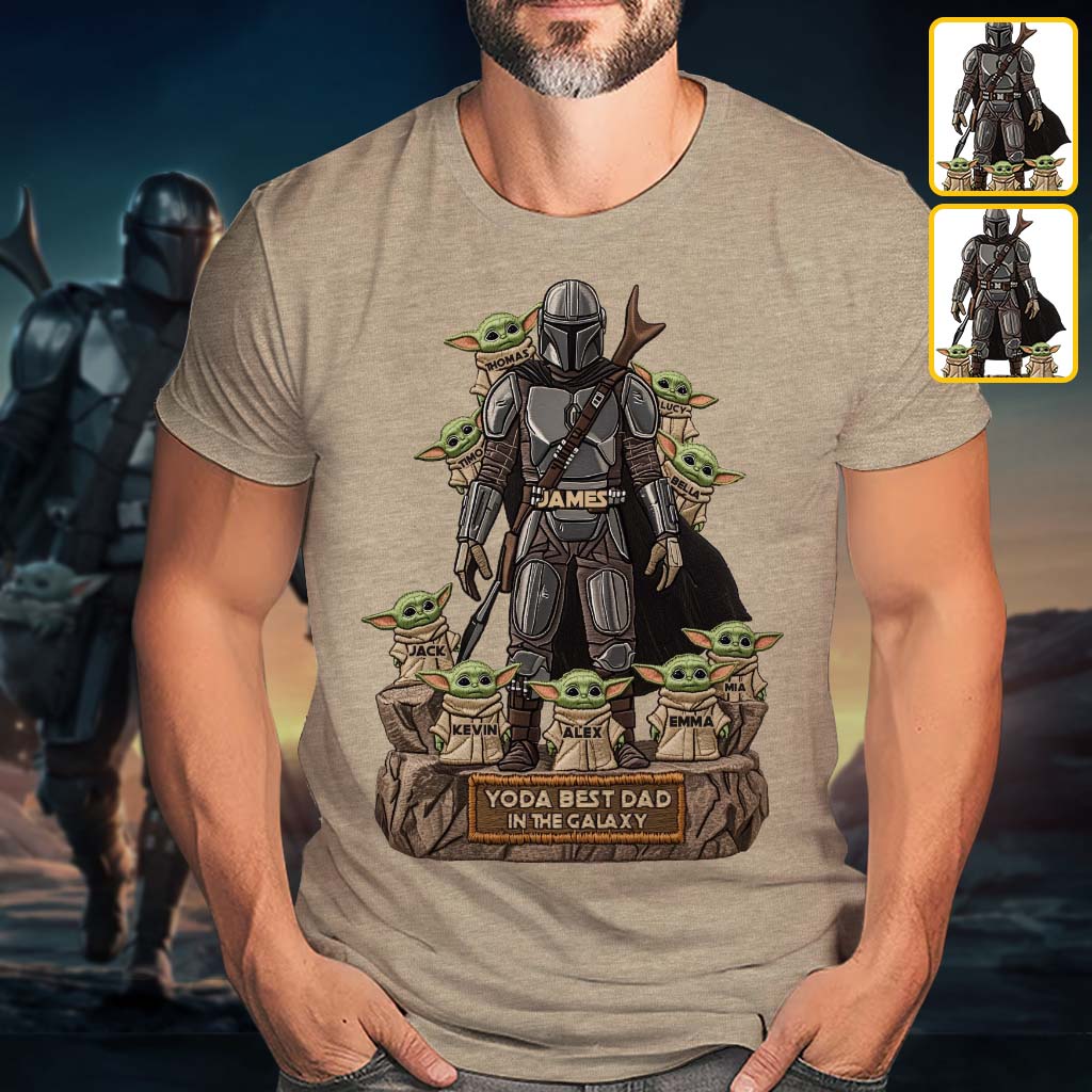 Best Dad, Grandpa, Uncle,...In The Galaxy - Personalized The Force All Over Shirt
