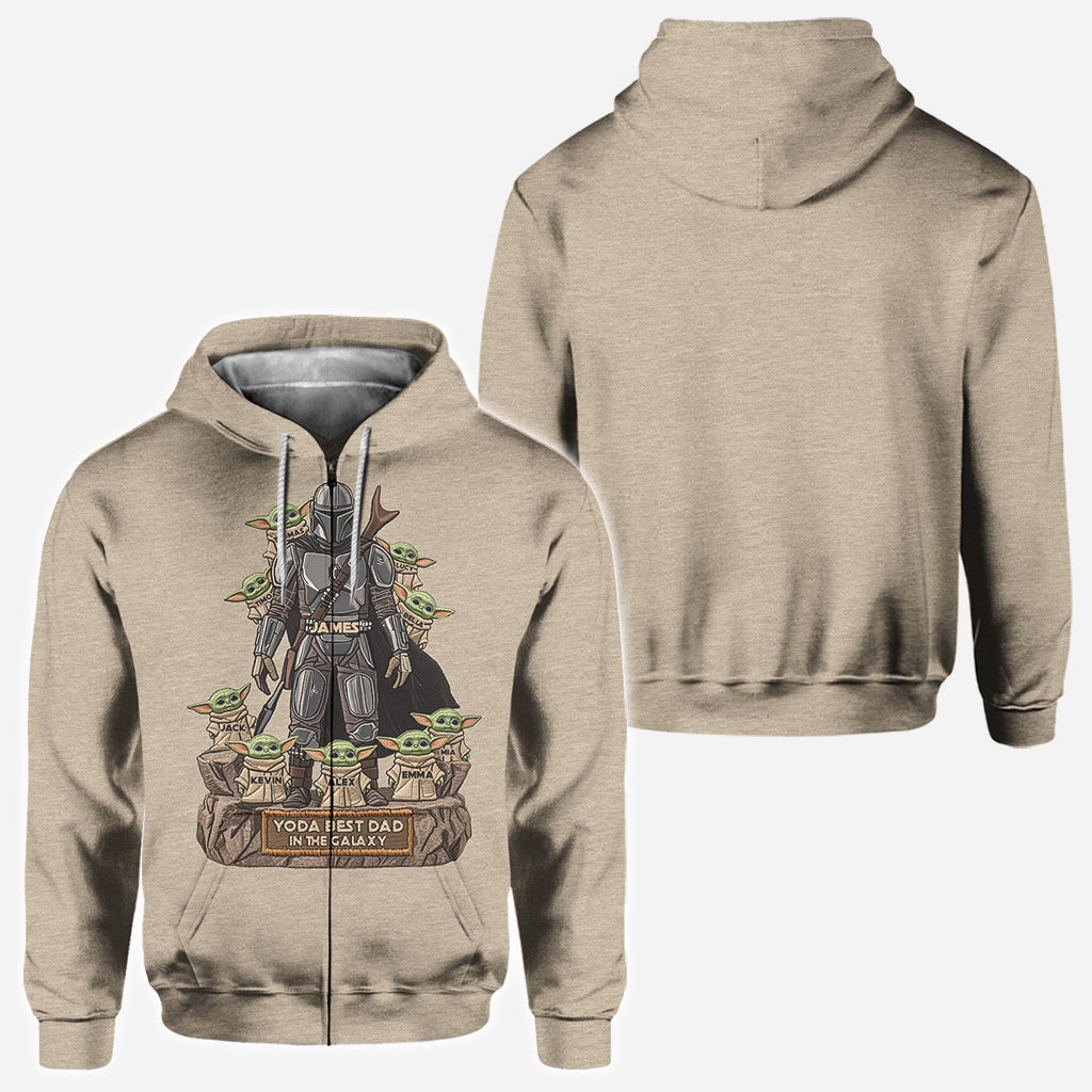 Best Dad, Grandpa, Uncle,...In The Galaxy - Personalized The Force All Over Shirt