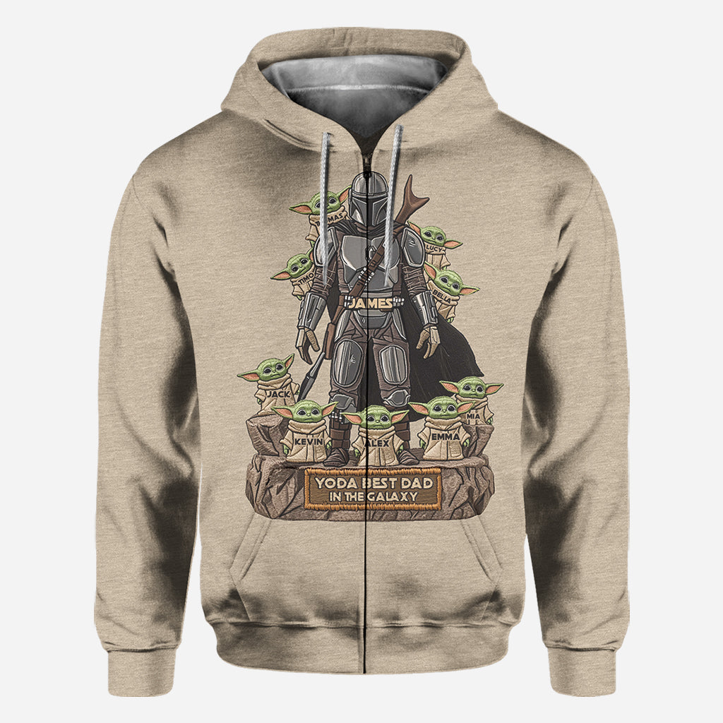 Best Dad, Grandpa, Uncle,...In The Galaxy - Personalized The Force All Over Shirt