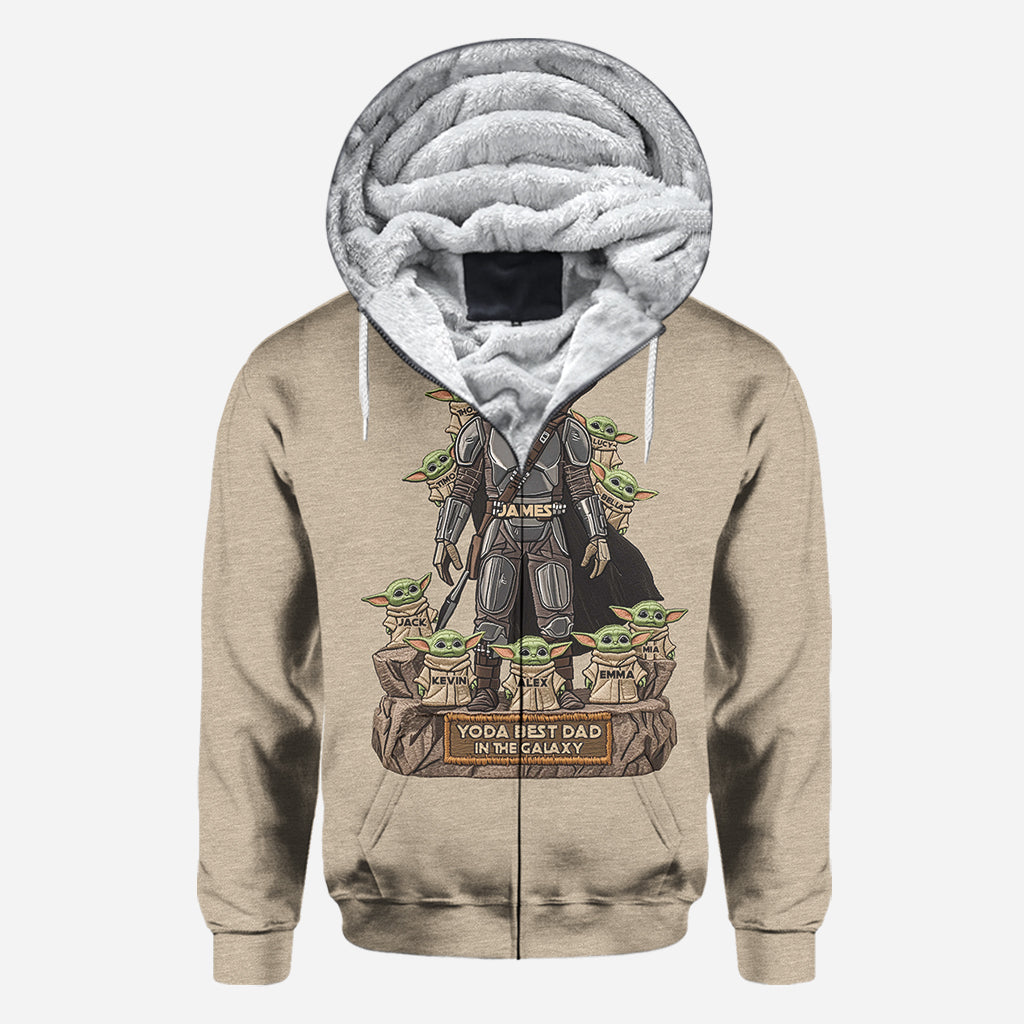 Best Dad, Grandpa, Uncle,...In The Galaxy - Personalized The Force All Over Shirt