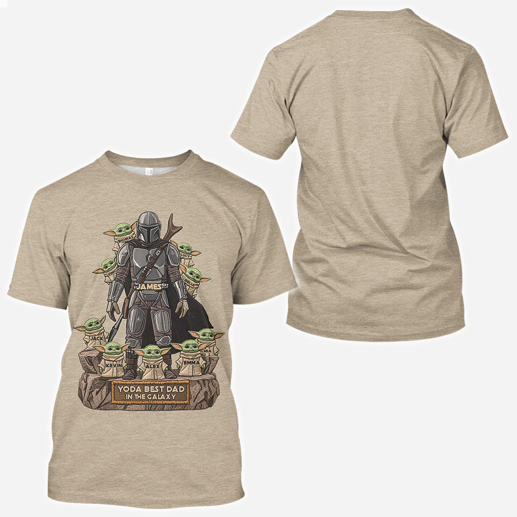 Best Dad, Grandpa, Uncle,...In The Galaxy - Personalized The Force All Over Shirt
