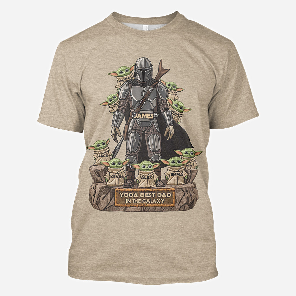 Best Dad, Grandpa, Uncle,...In The Galaxy - Personalized The Force All Over Shirt