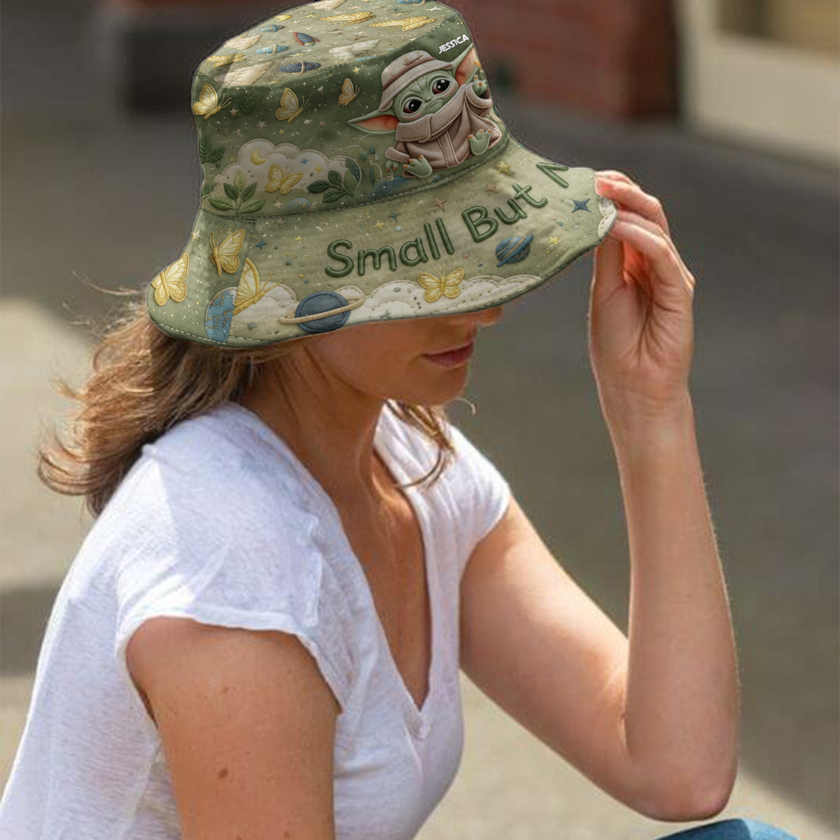 Small But Mighty - Personalized The Force Bucket Hat