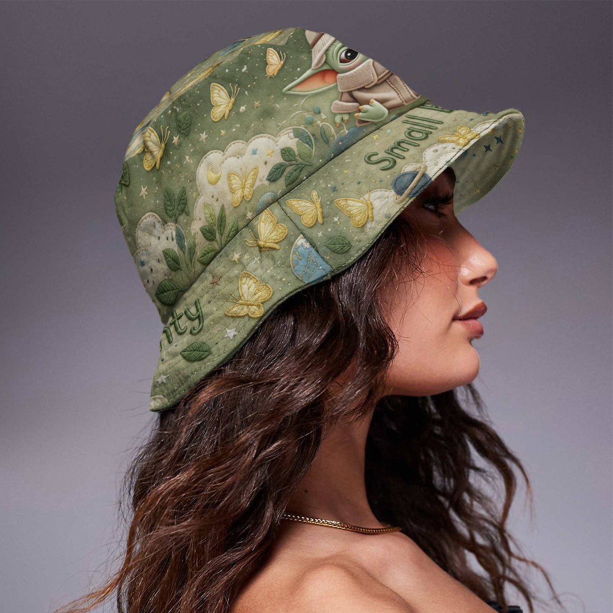 Small But Mighty - Personalized The Force Bucket Hat