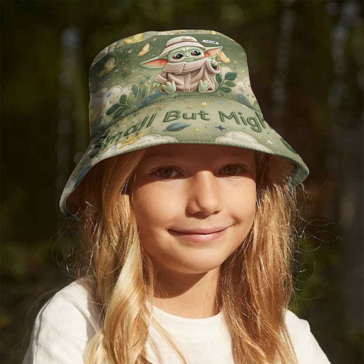 Small But Mighty - Personalized The Force Bucket Hat