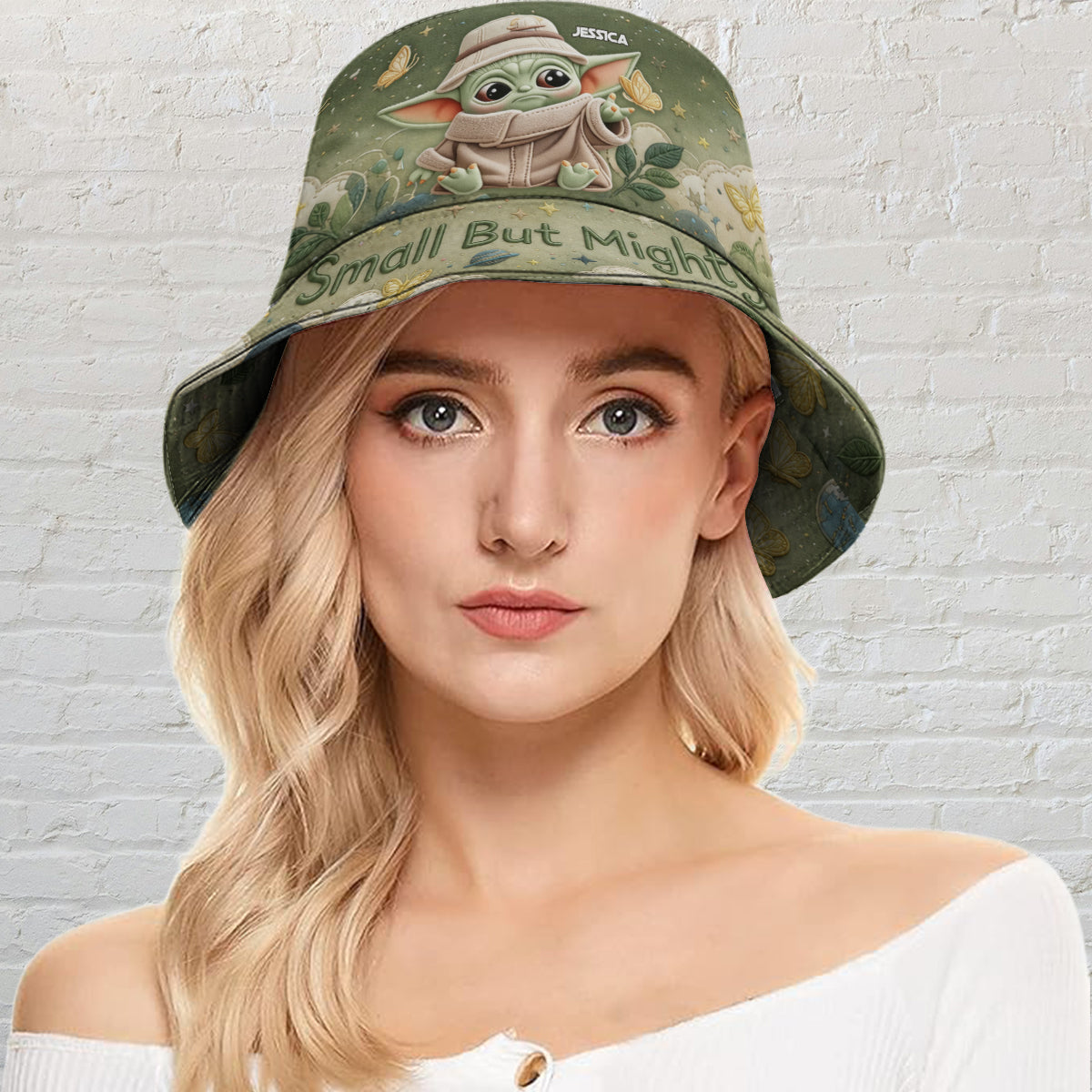 Small But Mighty - Personalized The Force Bucket Hat