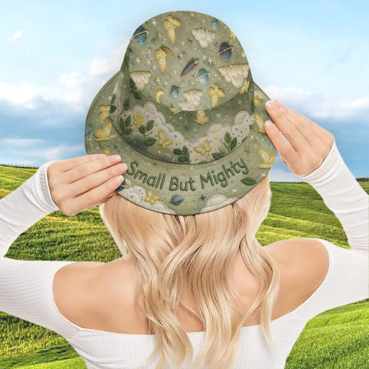 Small But Mighty - Personalized The Force Bucket Hat