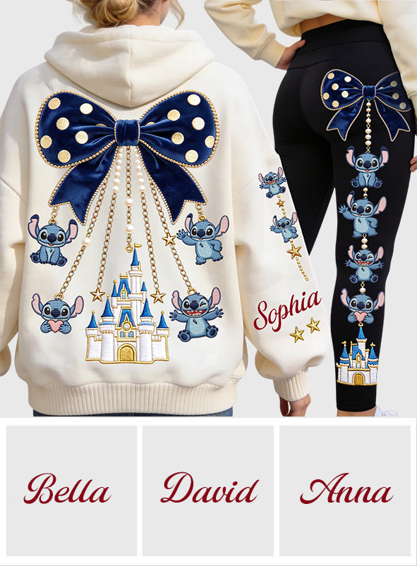 Ohana Means Family - Personalized Ohana Hoodie and Leggings