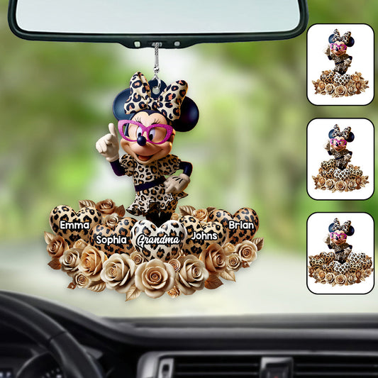 Magical Mouse Mama - Personalized Mouse Car Ornament