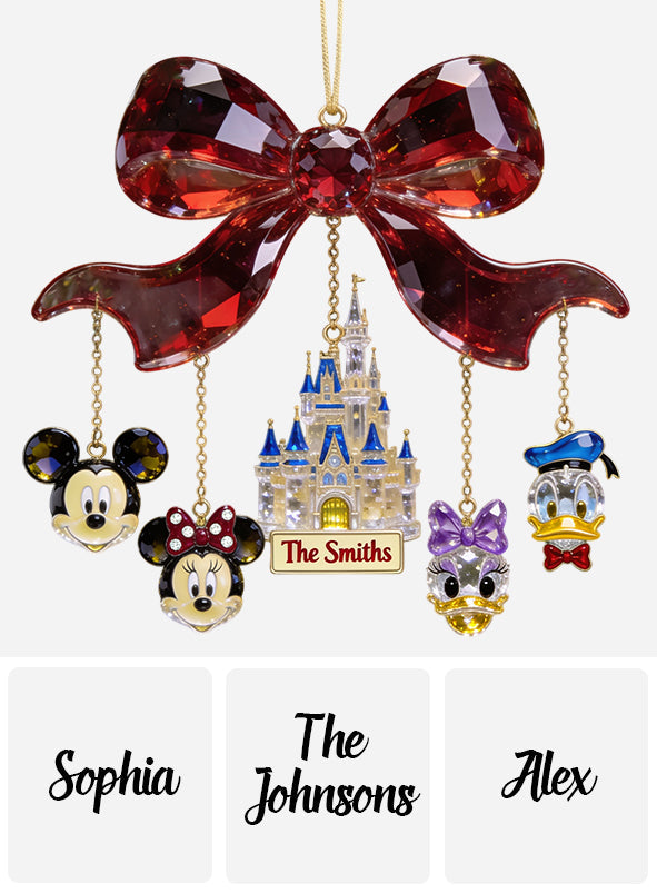 Believe In Magic - Personalized Dream Trip Ornament With Charm