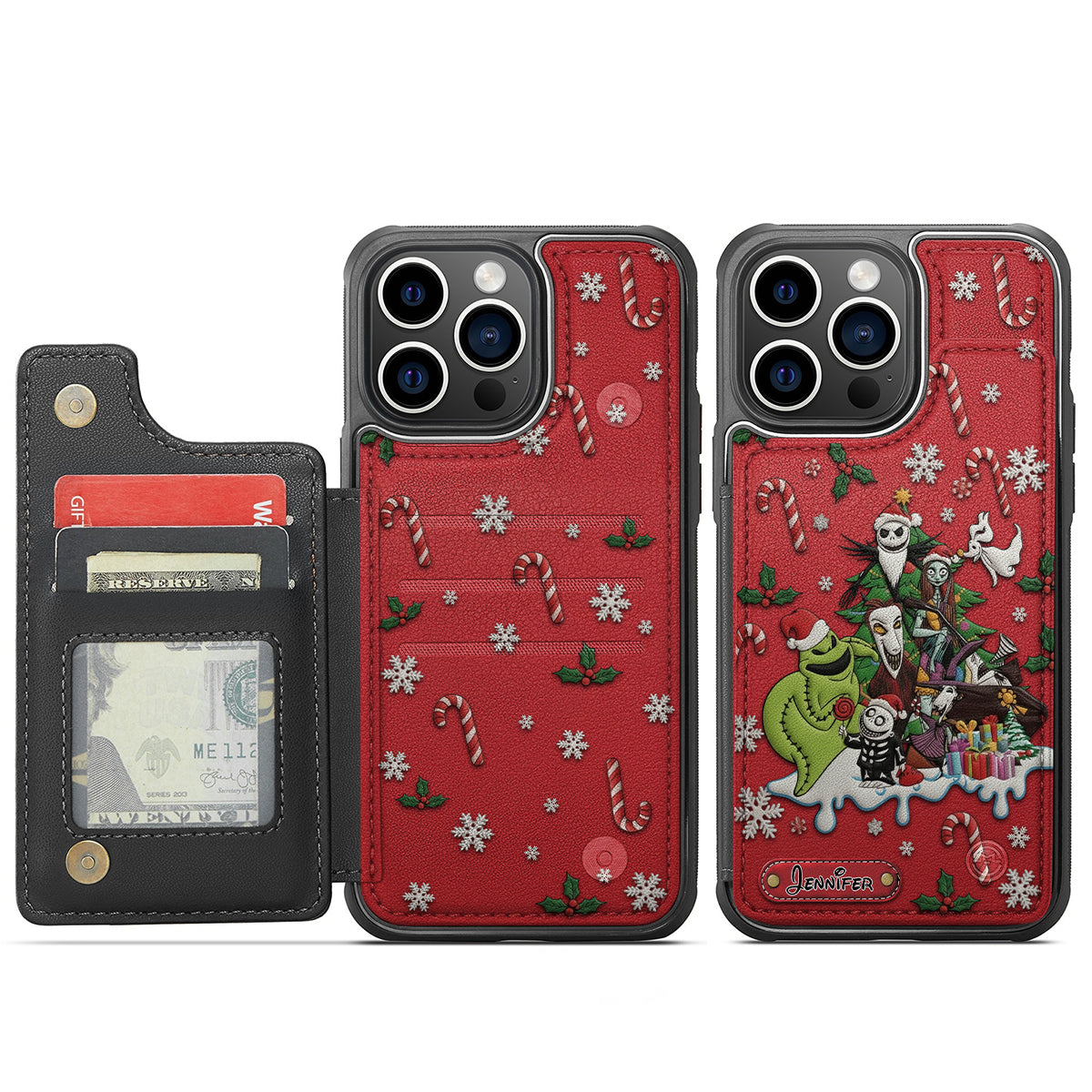 The Nightmare - Personalized Nightmare Fully Printed Wallet Phone Case