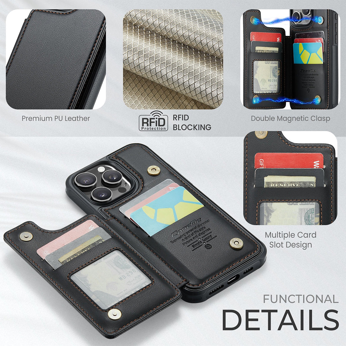 Blue Ohana - Personalized Ohana Fully Printed Wallet Phone Case
