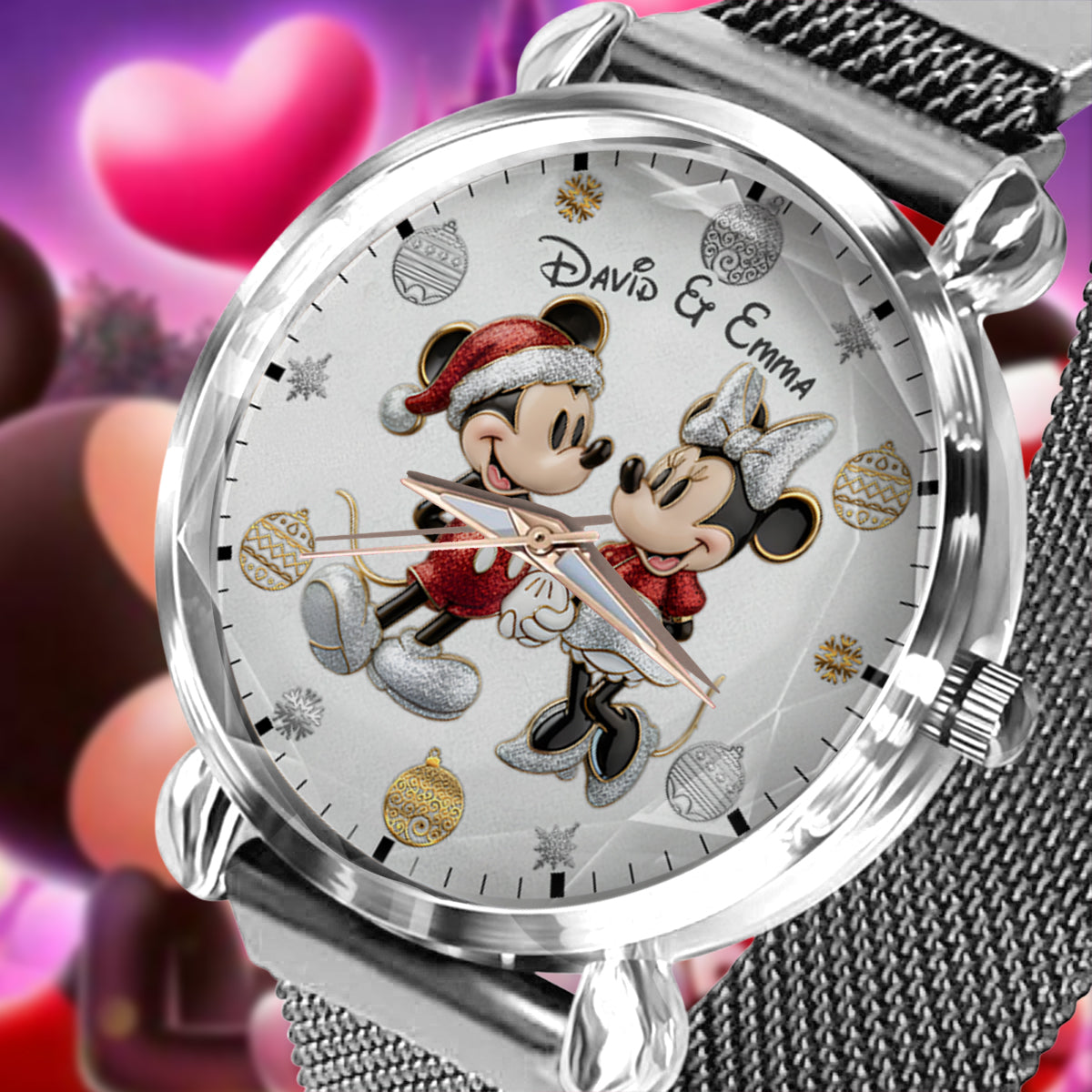 I Love You - Personalized Mouse Women Hand Watch