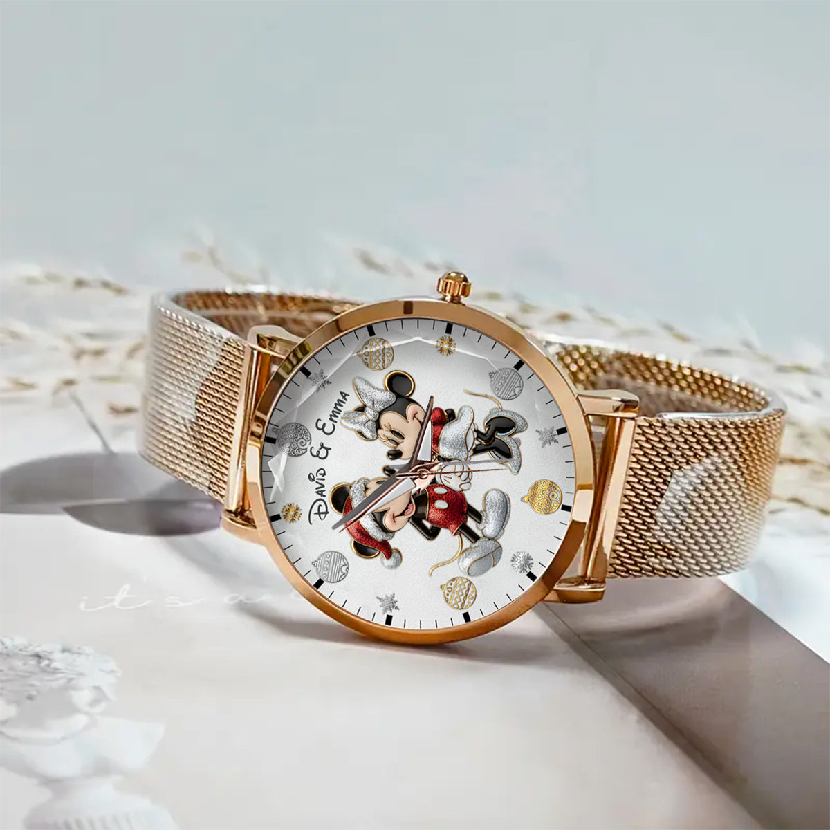 I Love You - Personalized Mouse Women Hand Watch