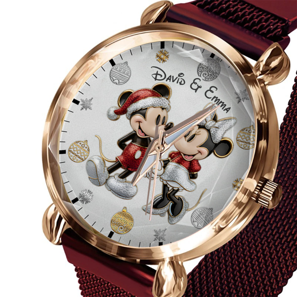I Love You - Personalized Mouse Women Hand Watch
