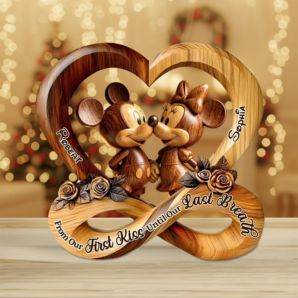 You & Me We Got This - Personalized Mouse Custom Shaped Acrylic Plaque