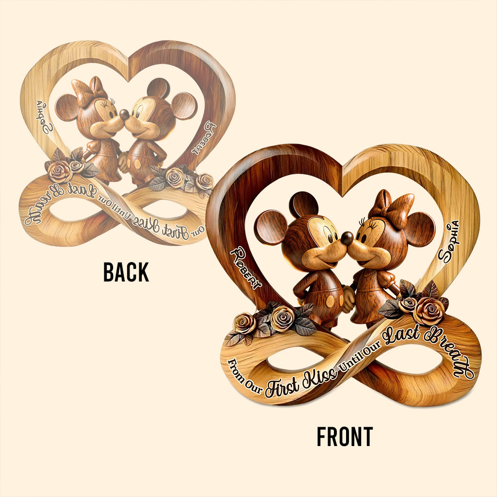 You & Me We Got This - Personalized Mouse Custom Shaped Acrylic Plaque