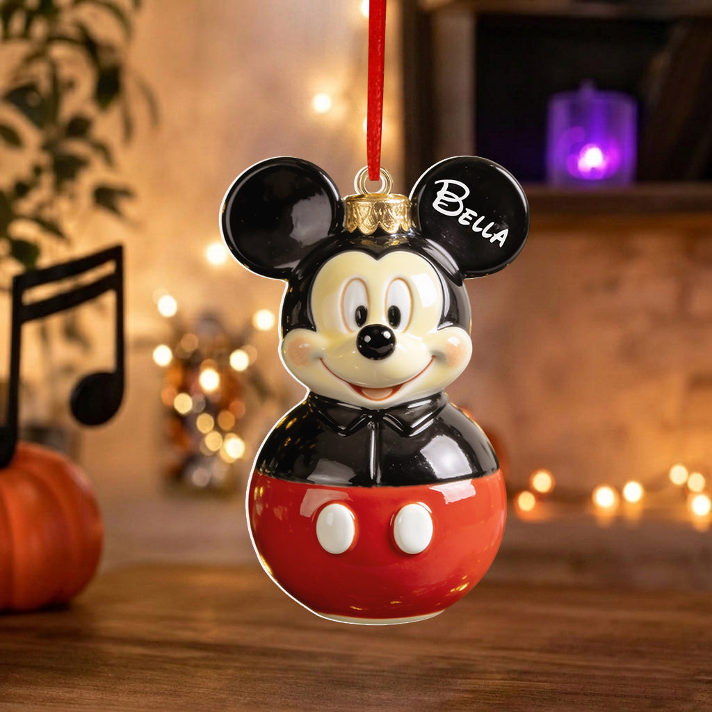 Magical Friends - Personalized Mouse Premium 3D Ornament
