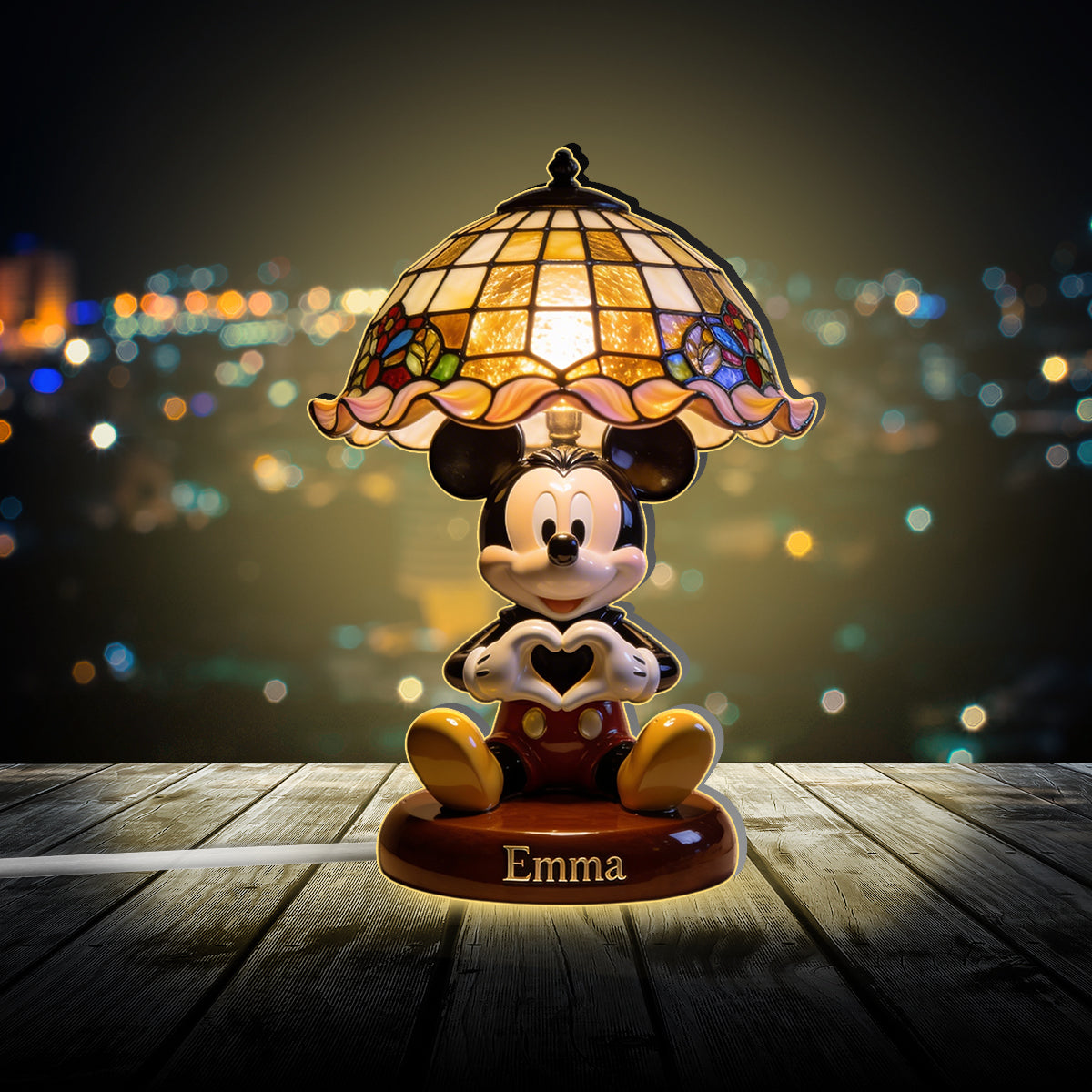 Custom Any Character - Personalized Mouse Acrylic LED Night Light