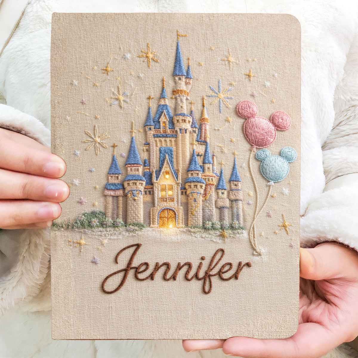 Magical Moments - Personalized Mouse Leather Journal