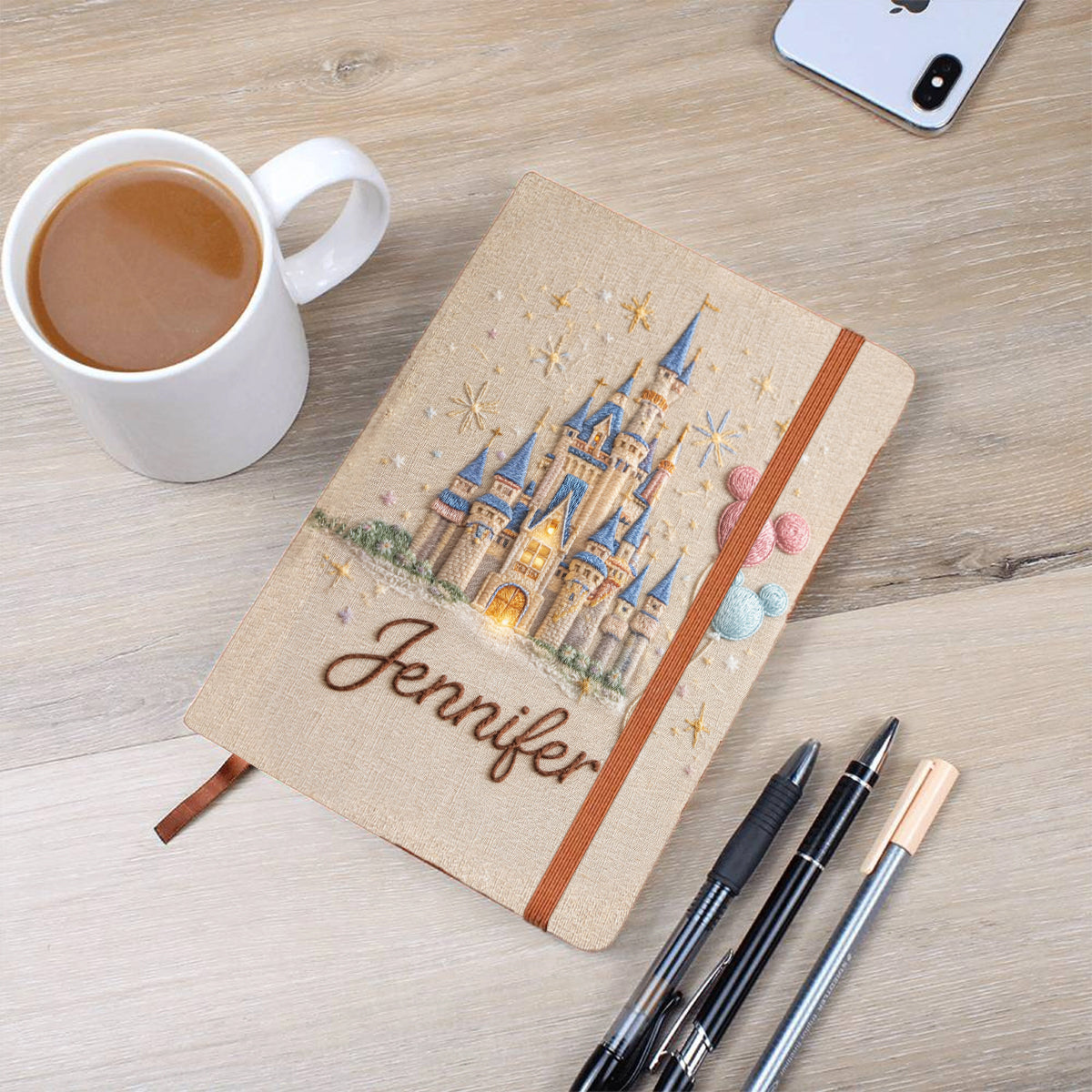 Magical Moments - Personalized Mouse Leather Journal