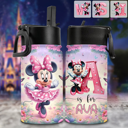 Magical Mouse - Personalized Mouse Kids Water Bottle