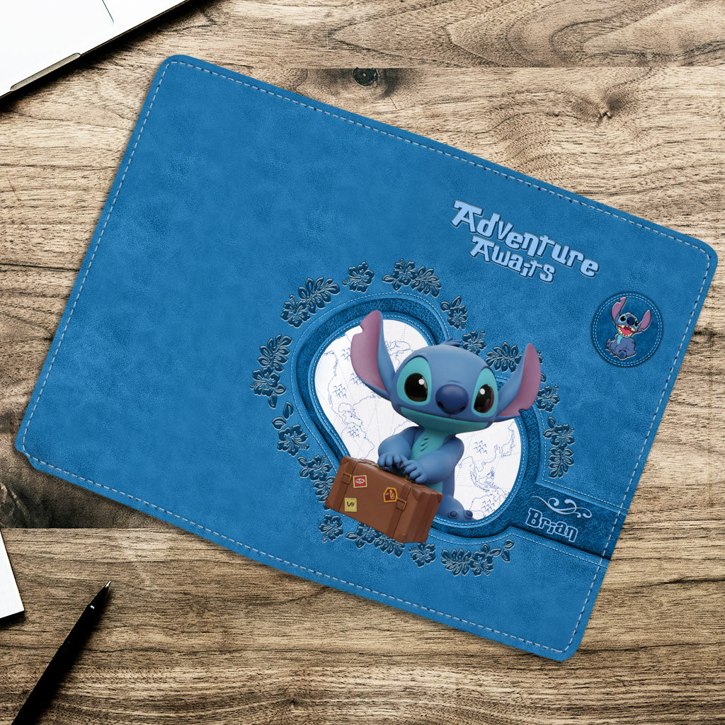 Ohana Adventure Awaits - Personalized Ohana Passport Holder