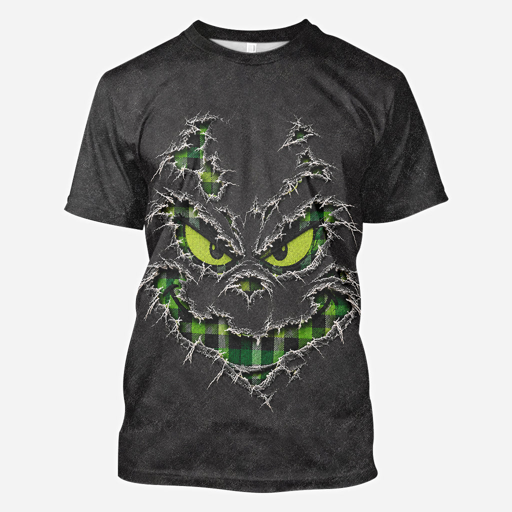 Merry Christmas - Personalized Stole Christmas All Over Shirt