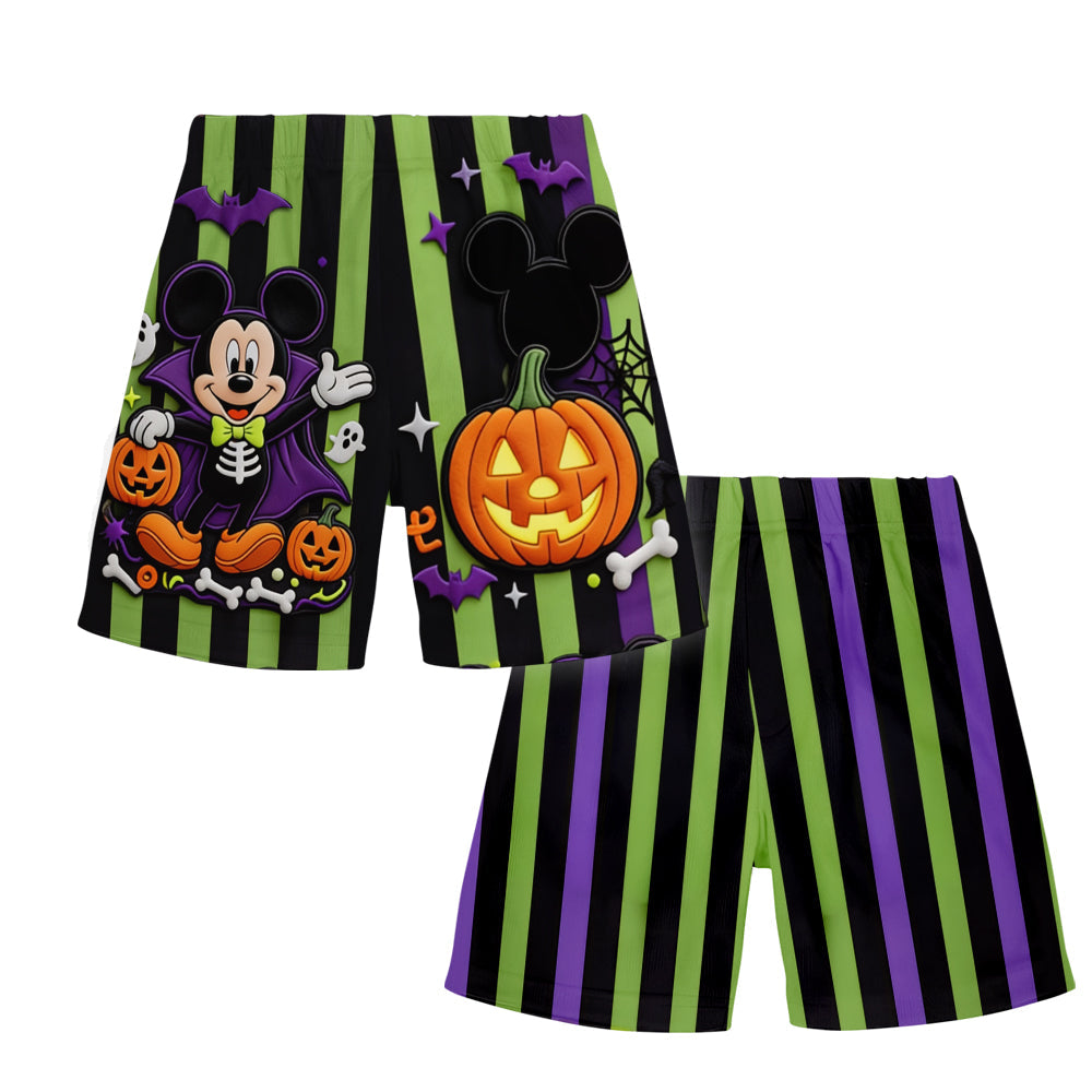 Magical Halloween - Personalized Mouse Kid T-shirt & Shorts