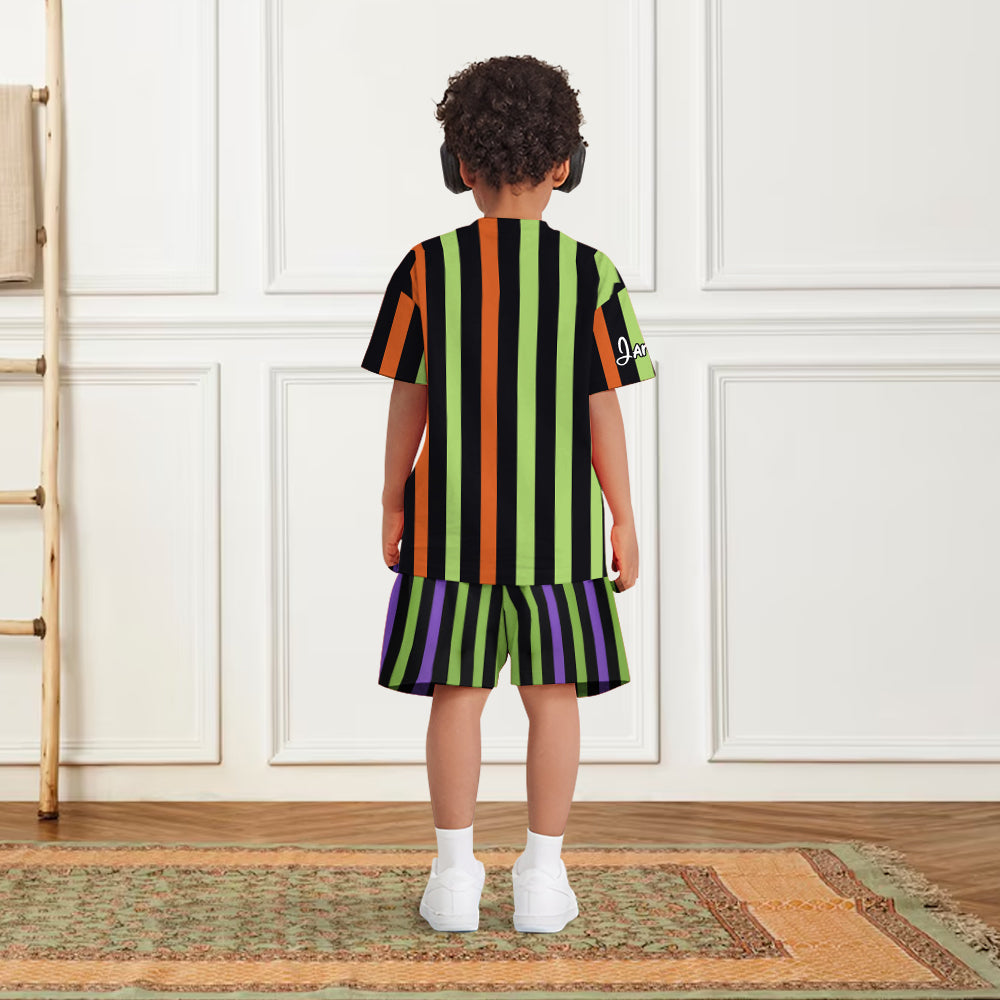 Magical Halloween - Personalized Mouse Kid T-shirt & Shorts