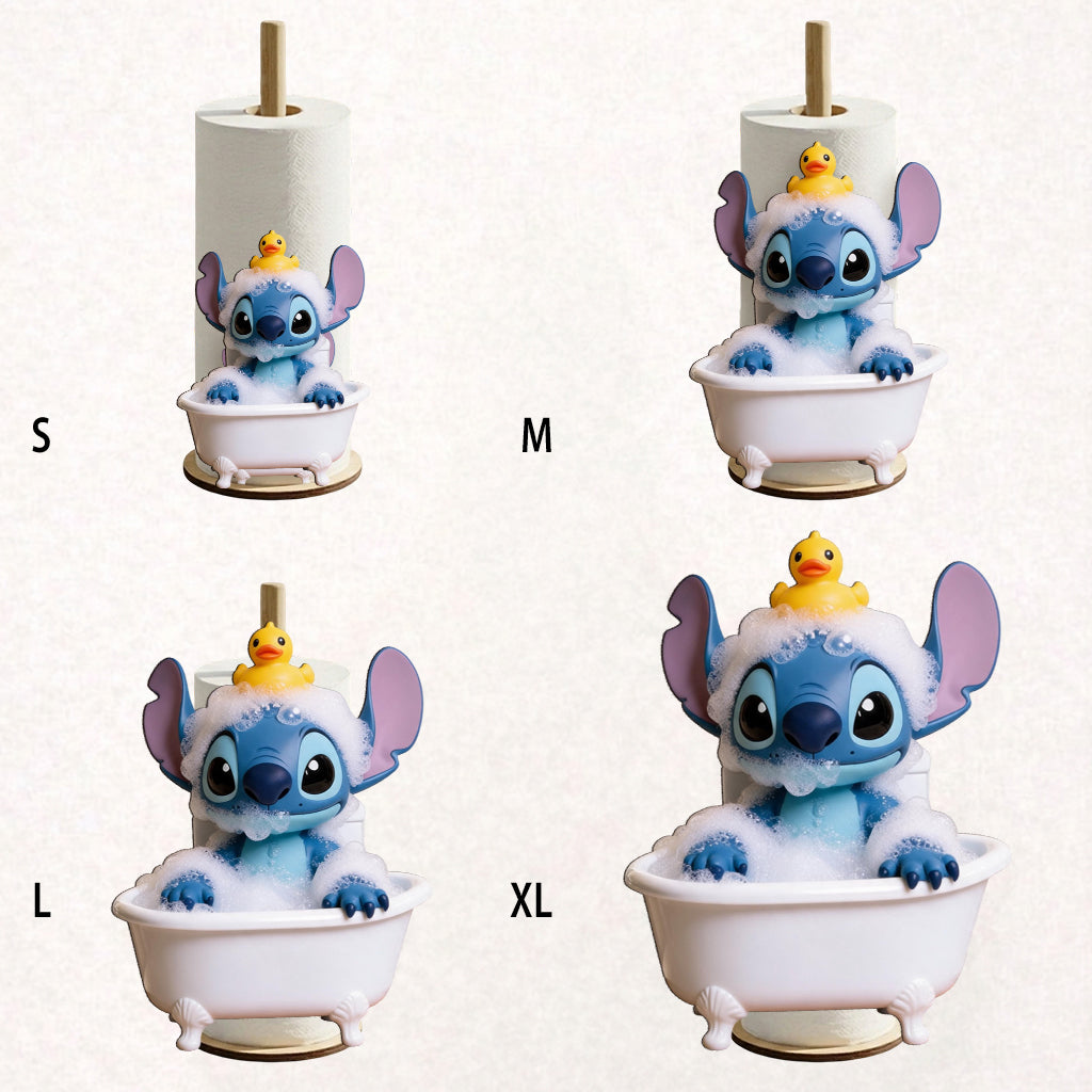 Aloha Cartoon Monster - Personalized Ohana Paper Towel Stand