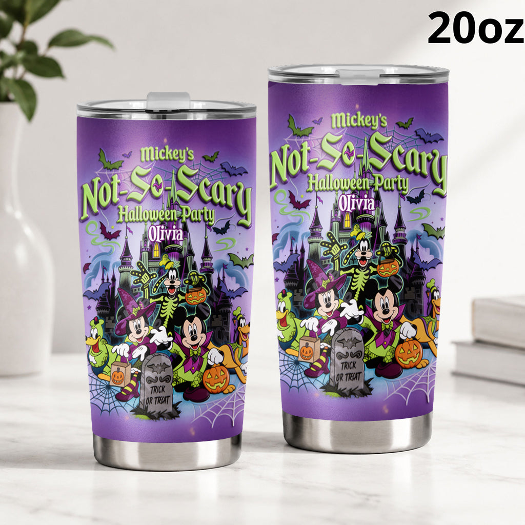 Not So Scary - Personalized Mouse Tumbler