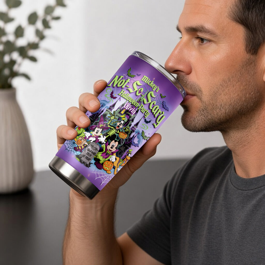 Not So Scary - Personalized Mouse Tumbler