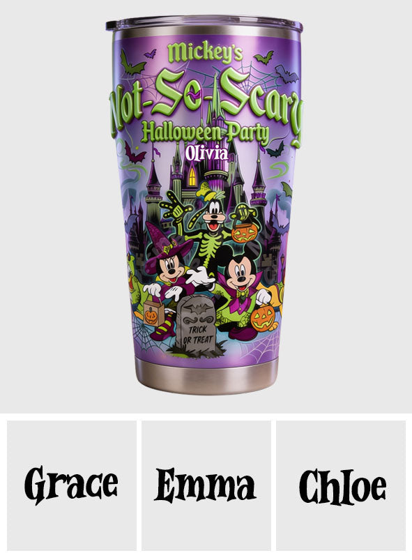 Not So Scary - Personalized Mouse Tumbler