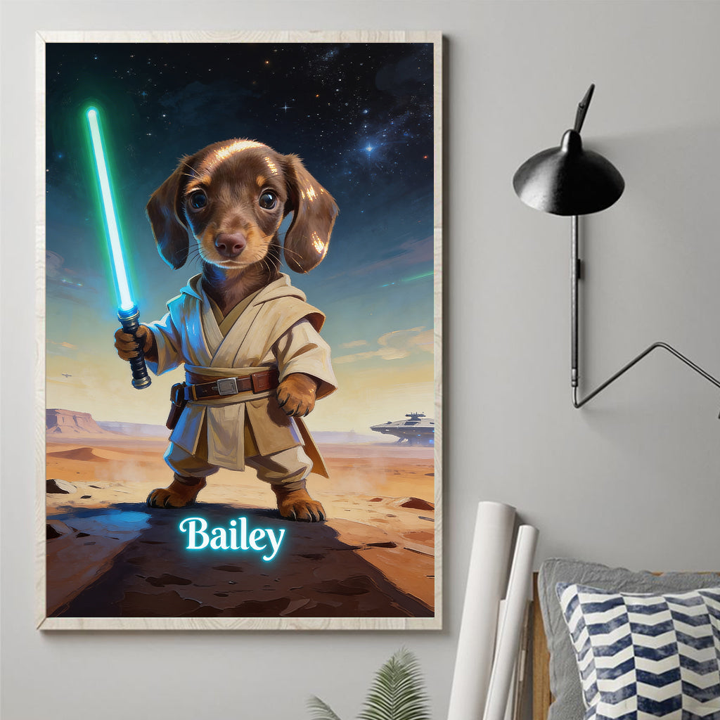 May The Force Be With You - Personalized The Force Canvas And Poster