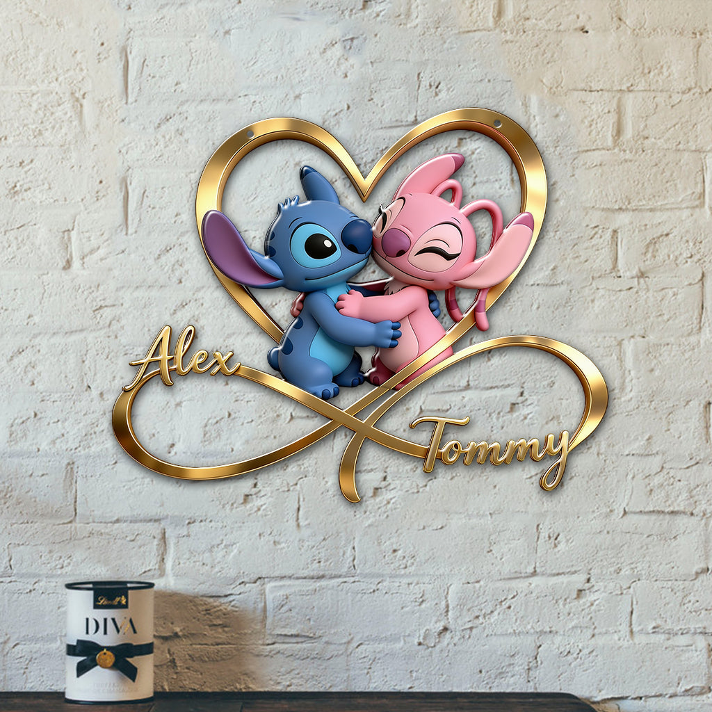 You & Me We Got This - Personalized Ohana 3D Printed Cut Metal Sign