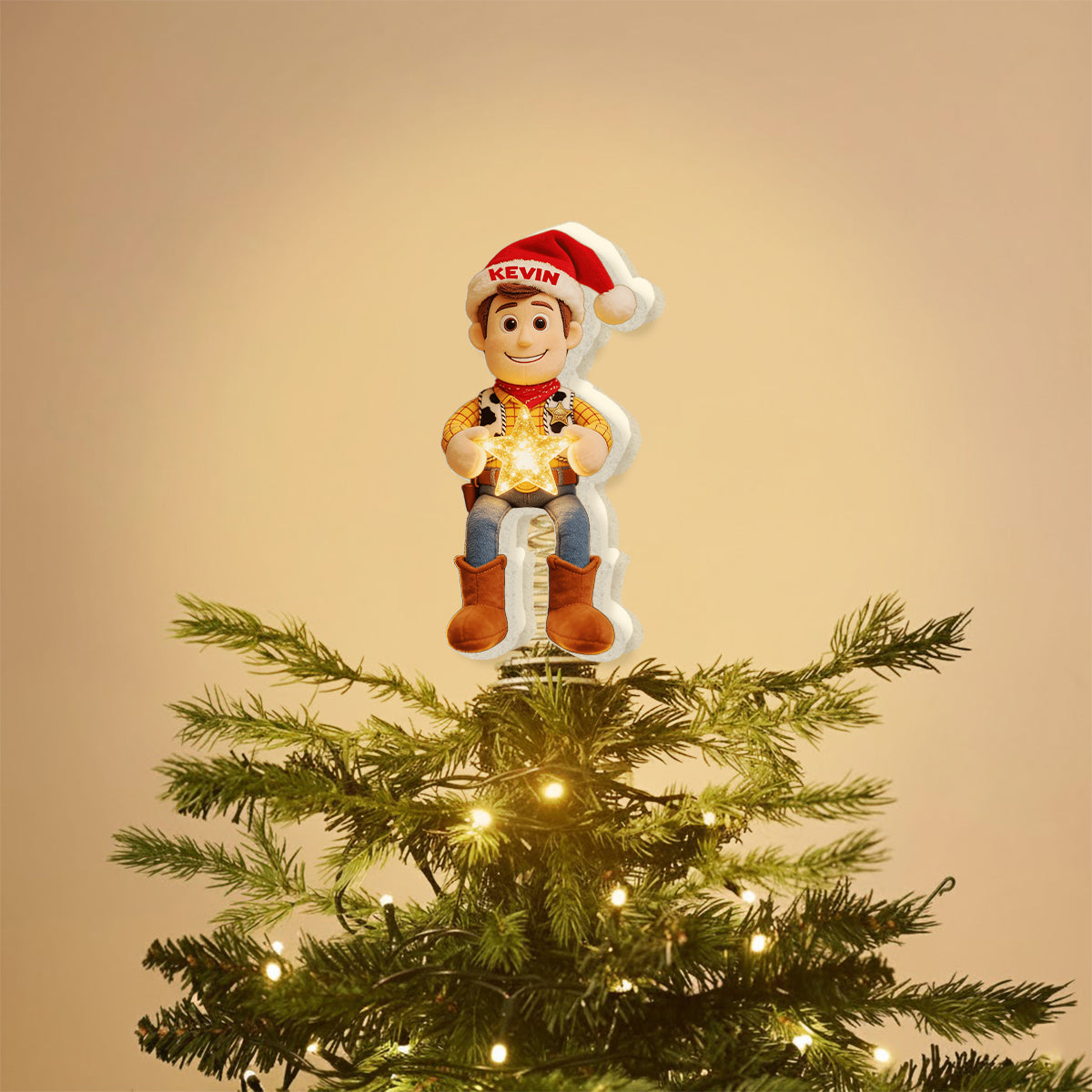 Christmas Story - Personalized Movie For Kids LED Light Tree Topper